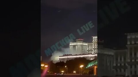 #Breakingnews fire at the Russian Ministry of Defense building in #Moscow. Unclear why. may 24 2023