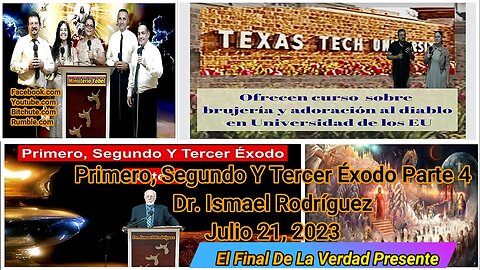 Primero Segundo Y Tercer Éxodo parte 4