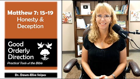 Beware of Bad Fruit | Matthew 7:15-19 Bible Study