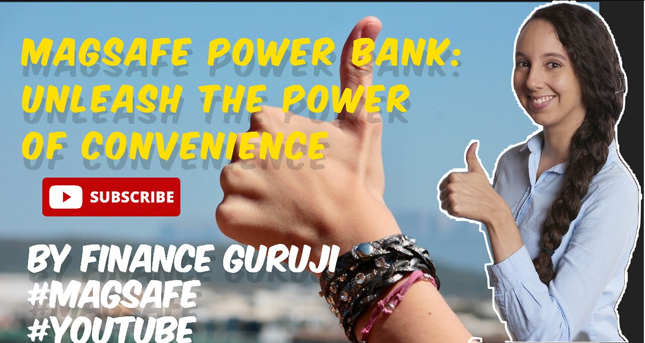 MagSafe Power Bank: Unleash the Power of Convenience by finance guruji #magsafe #youtube #money