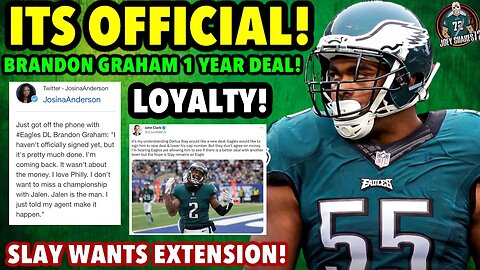 BRANDON GRAHAM IS BACK! 1 YEAR DEAL 6M! SLAY WANTS EXTENSION! HOWIE WORKING ON THE CAP!