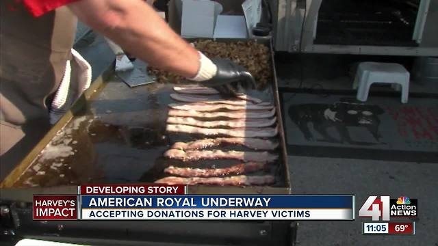 American Royal: BBQ team sends volunteers to feed Hurricane Harvey victims