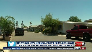 Deadly Santa Maria shooting and house fire tied to Kern County