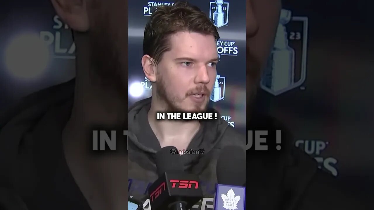 Samsonov: "Leafs are the best team in the league" 🤣