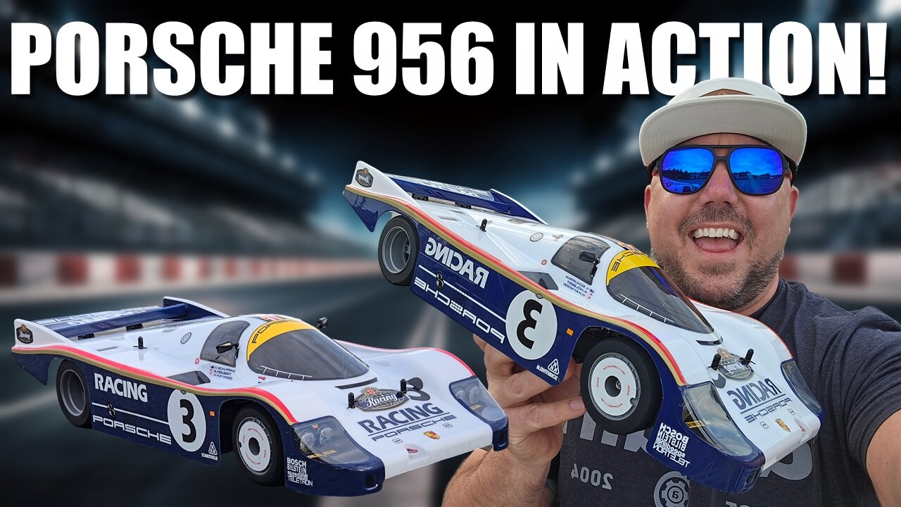 Tamiya Porsche 956 in Action!