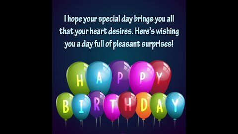 Happy birthday message [GMG Originals]