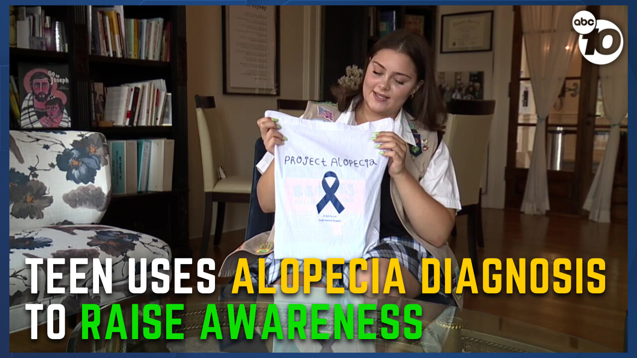 Girl Scouts give local teen its highest honor for alopecia project