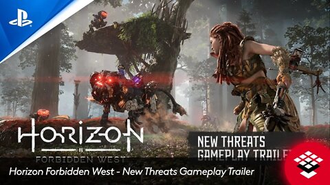 Horizon Forbidden West - New Threats Gameplay Trailer