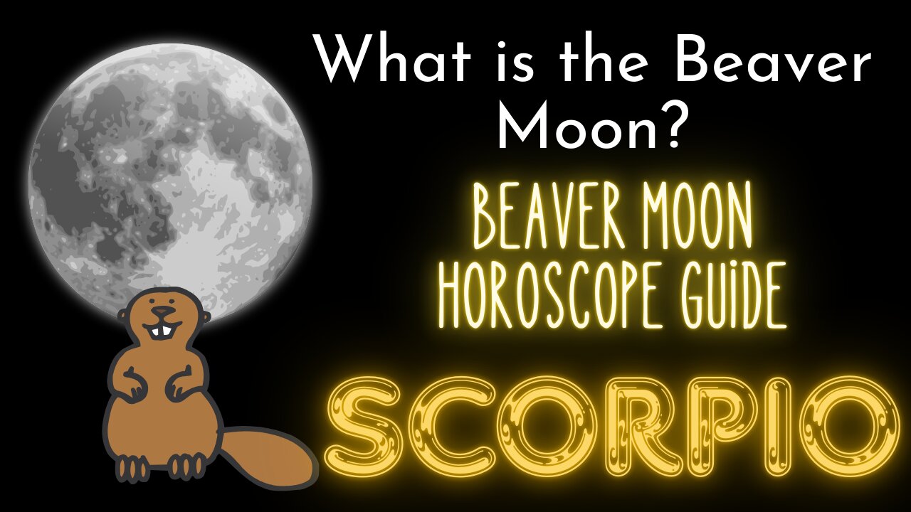 Scorpio Beaver Moon Horoscope Guide (Last Super Moon of 2024)