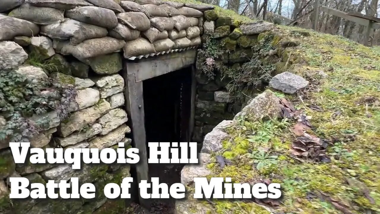 Vauquois: The Site of 519 Mine Explosions during the Great War