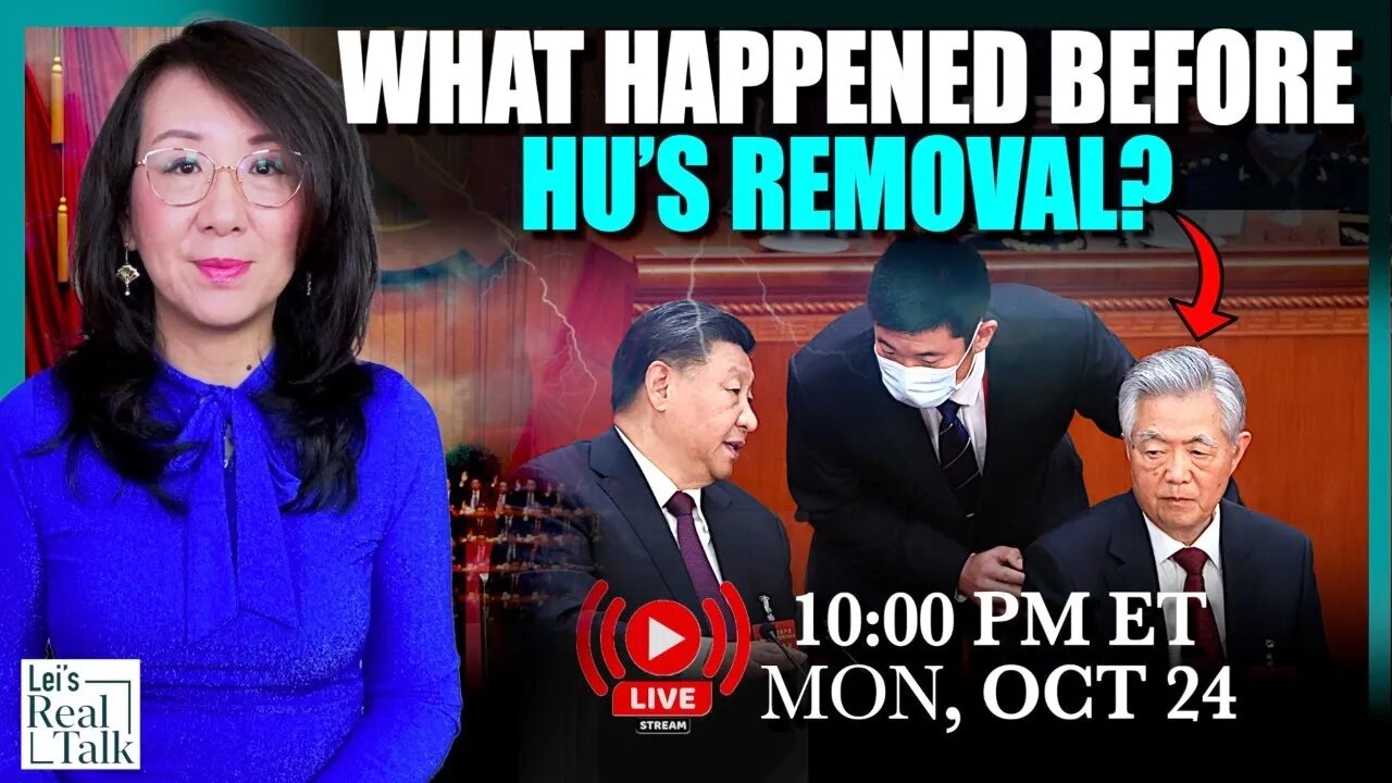 A video reveals what happened before Xi ordered Hu's removal at the Party Congress