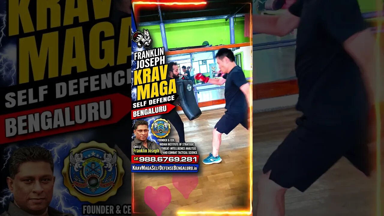 Krav Maga #Bengaluru (Self Defense) by Franklin Joseph for all Men Women Kid Teens #KravMaga #Shorts