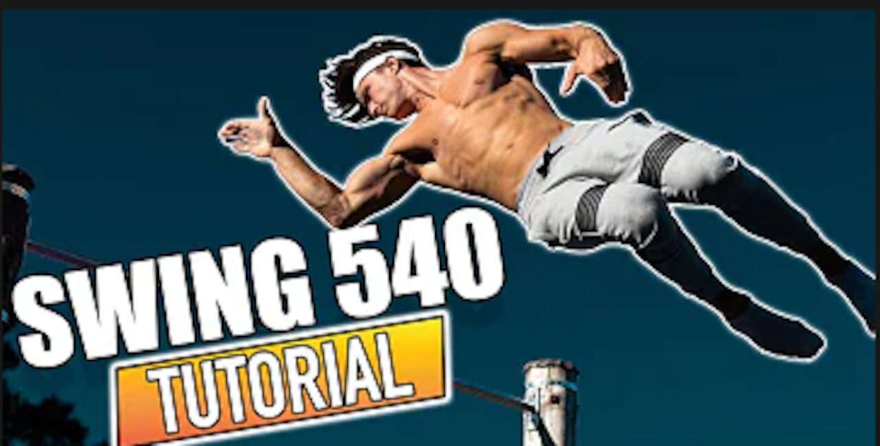 SWING 540 TUTORIAL - CALISTHENICS FREESTYLE