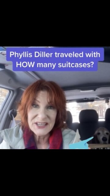 Phyllis Diller travel fun fact