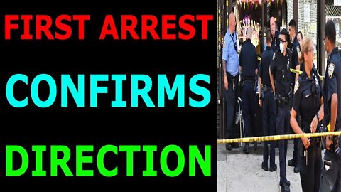 FIRST ARREST HAS CONFIRMS THE DIRECTION EXCLUSIVE UPDATE