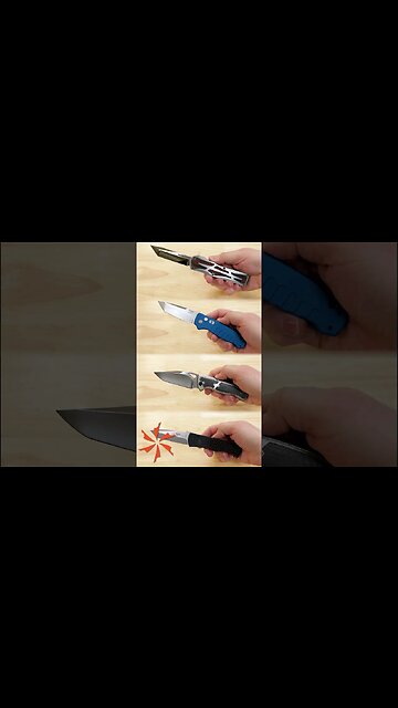 Switchblade Types Explained #KnifeCenter #shorts