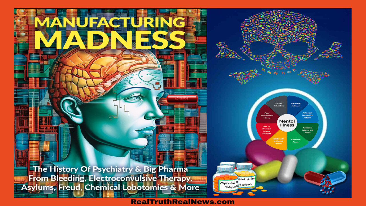 🎬💊 CLIP: "Manufacturing Madness" ~ the History of Psychiatry, Big Pharma, Asylums, Mental Illness, Chemical Lobotomies & More * Full Video Below 👇