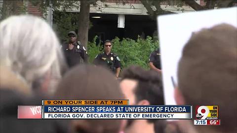 Richard Spencer speaks at University of Florida