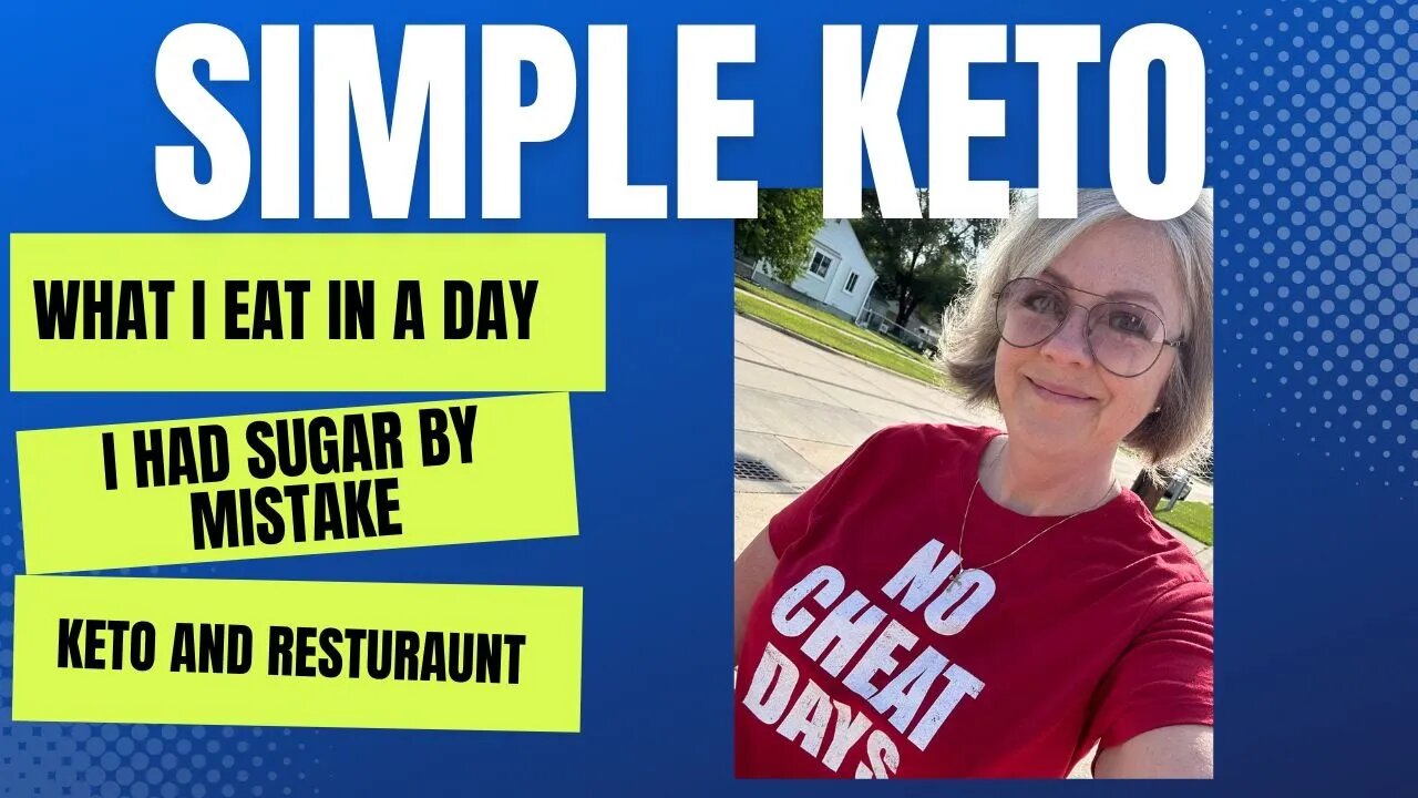 What I Eat In A Day Vlog / Keto Dinner Out / I had sugar by mistake! Lol