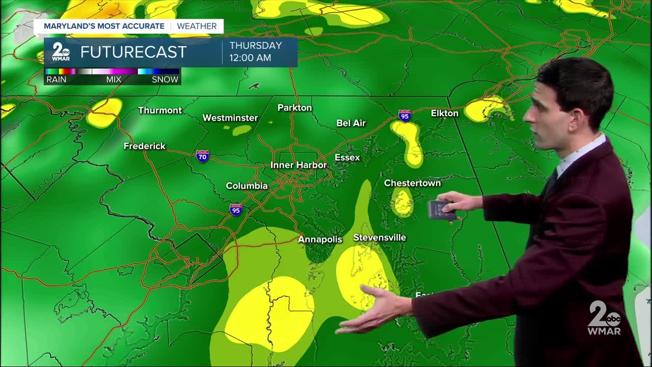 Heavy Rain Moves In Overnight