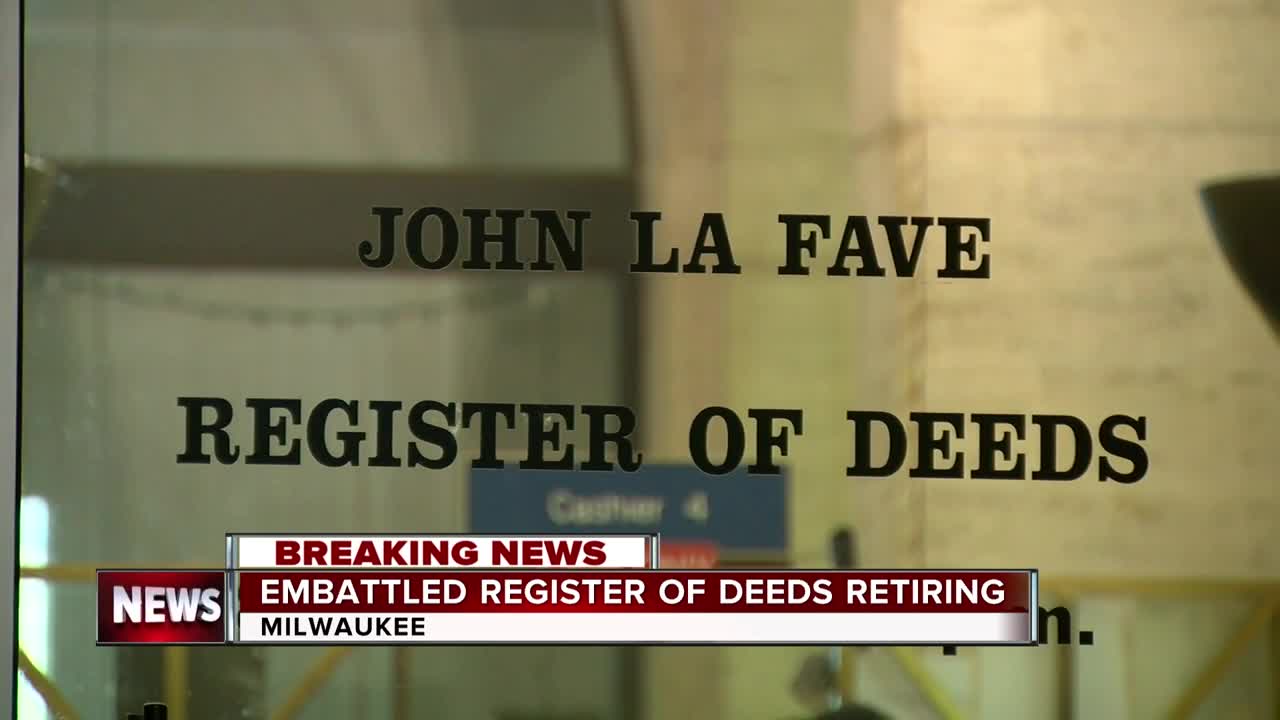 Embattled Register of Deeds retiring