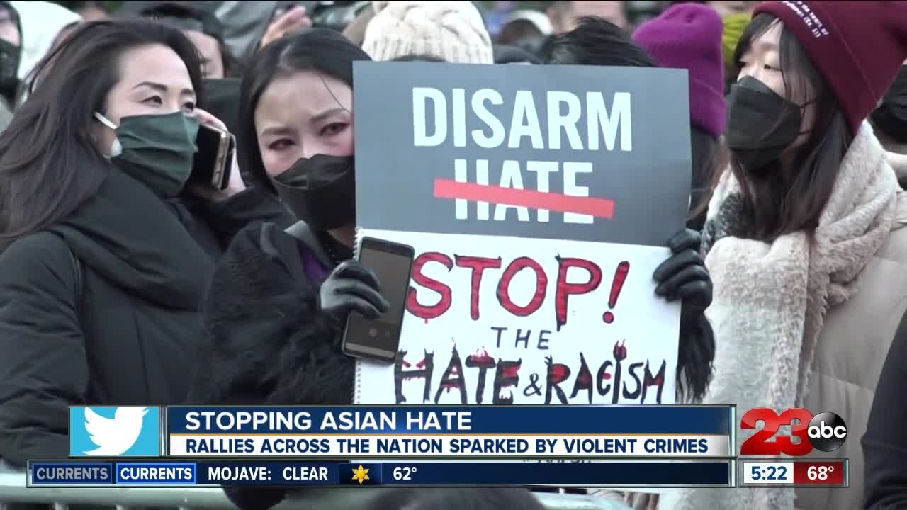 Stopping Asian Hate: Rallies across the nation sparked by violent crimes