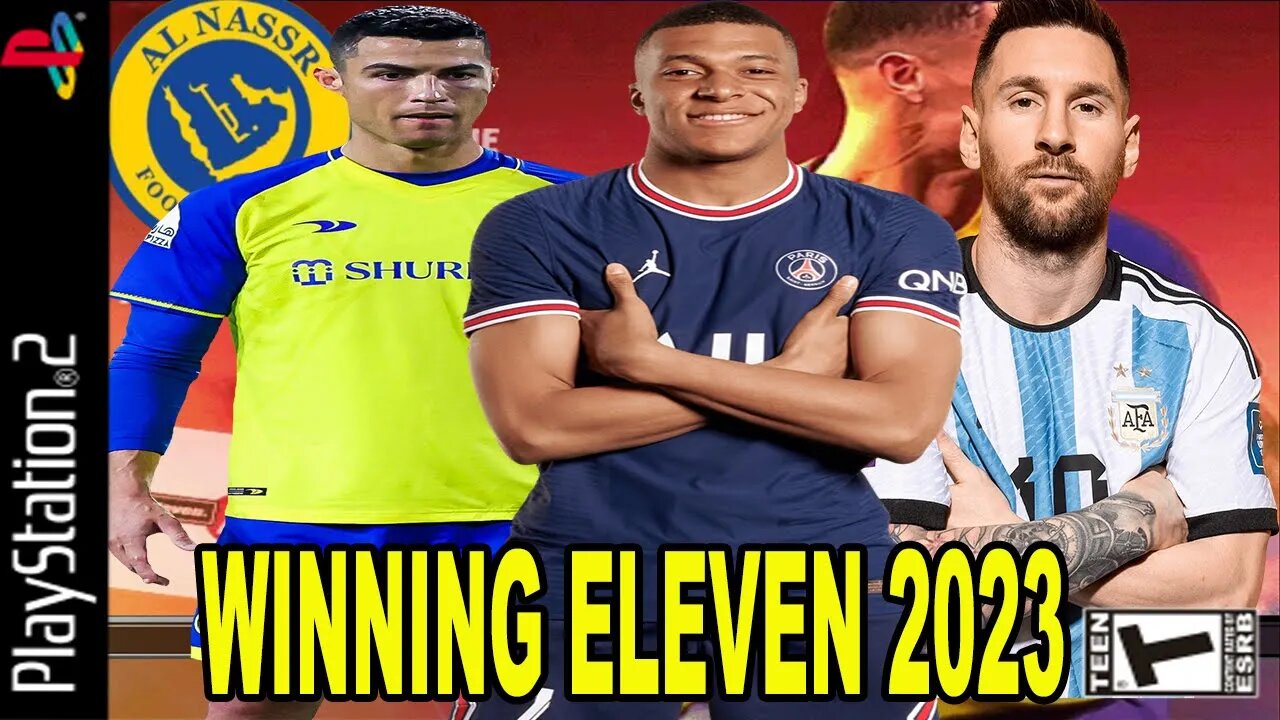 BOMBA PATCH (PS2) WINNING ELEVEN 2023 ATUALIZADO MARÇO NARRAÇÃO TÉO JOSÉ