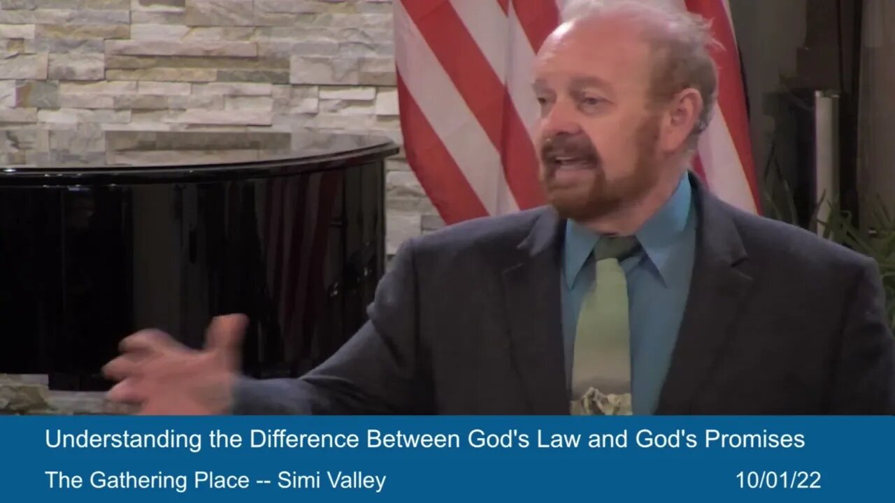 Understanding the Difference Between God's Law and God's Promises
