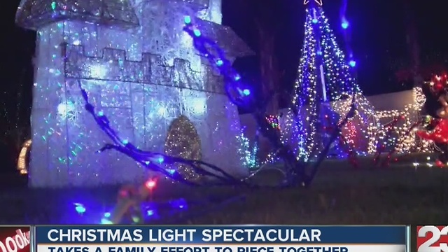 Family light show gets bigger and better every year