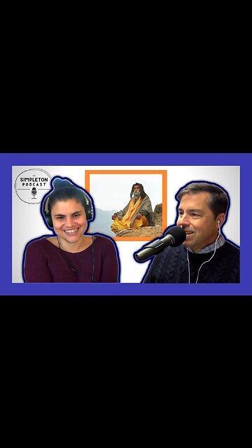 "You're Coming to Me Like I'm a Guy on a Mountain" | The Simpleton Podcast #shorts