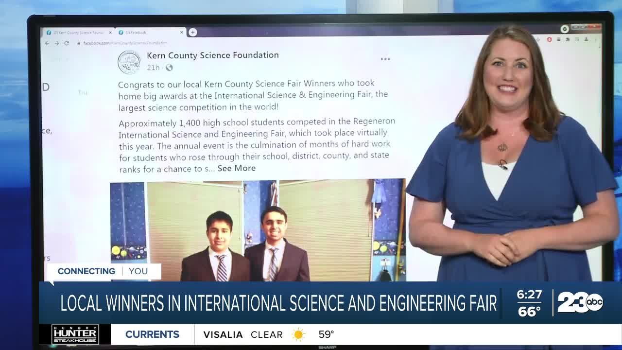 Local winners at International Science and Engineering Fair