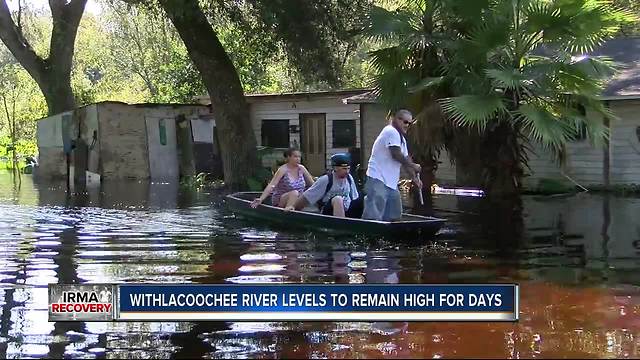 Withlacoochee River crests but flooding is far from over