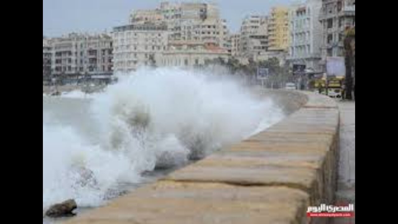 A bad weather wave hits Alexandria