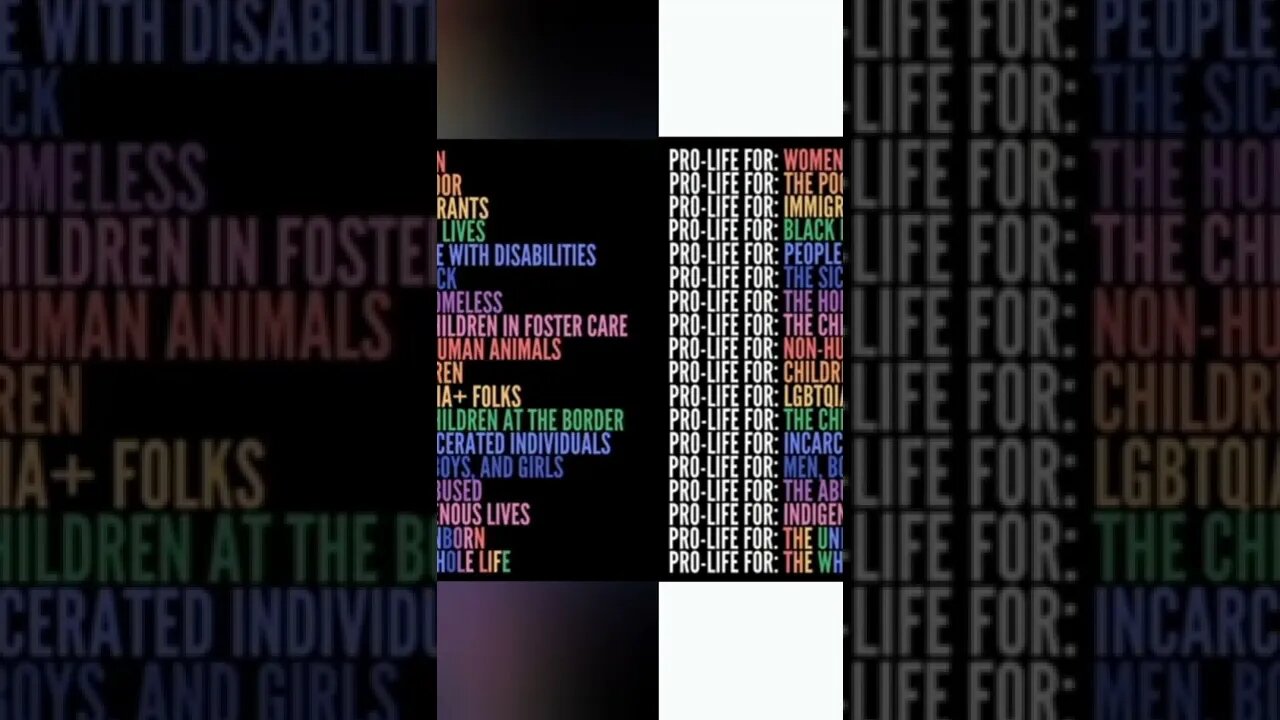 Why I don't stand "Pro-Life?