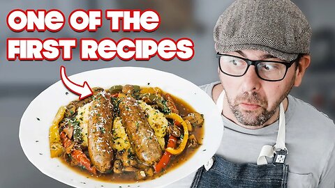 The Sausage and Peppers Recipe I learned at my FIRST restaurant gig