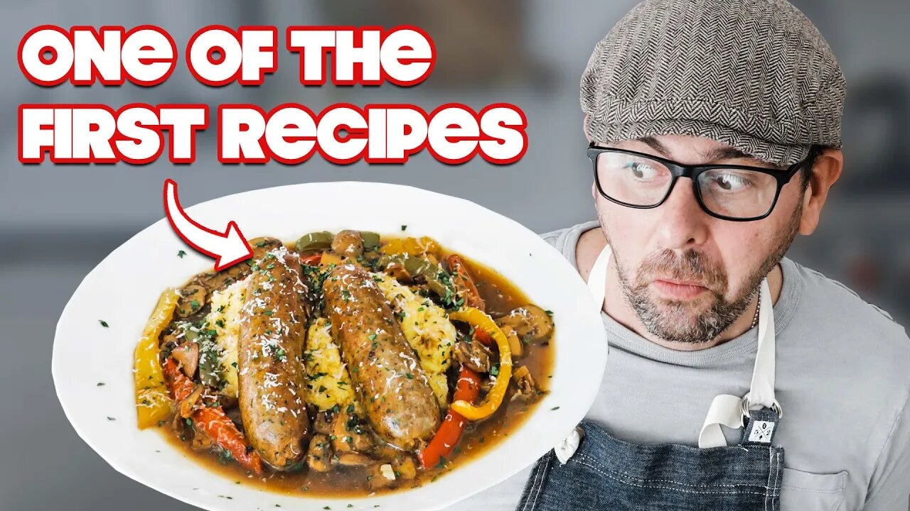 The Sausage and Peppers Recipe I learned at my FIRST restaurant gig
