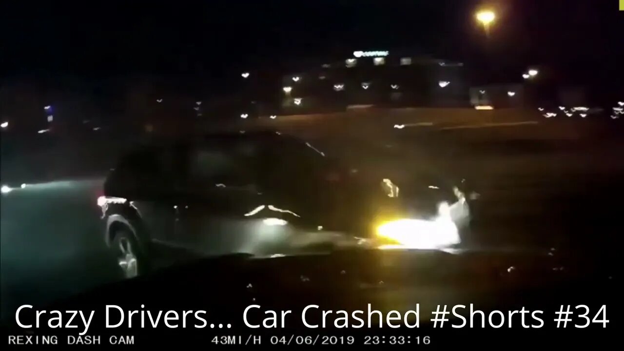 Crazy Drivers ... Car Crashed #Shorts #34