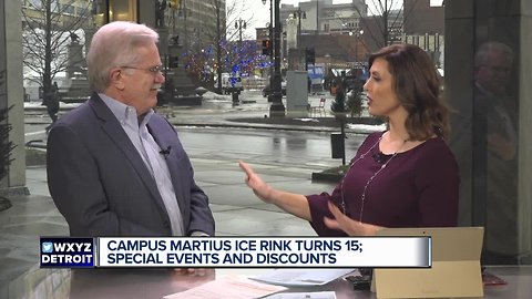 Campus Maritus ice rink turns 15; special events and discounts