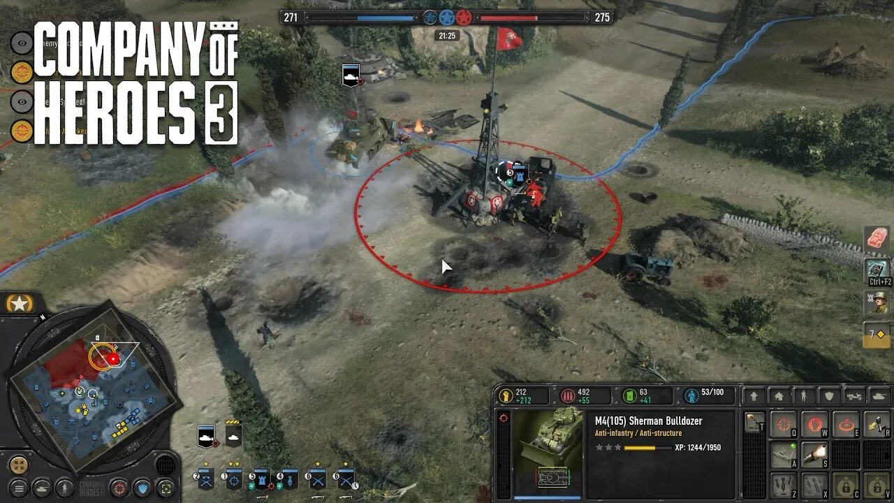 COMPANY OF HEROES 3 - Official Multiplayer Beta Gameplay - 4