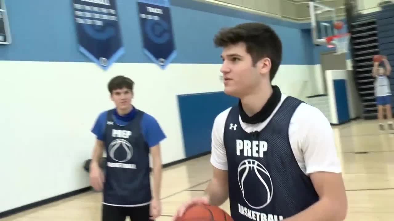 WEB EXTRA: Creighton Prep's Buckley Brothers Compete in P-I-G