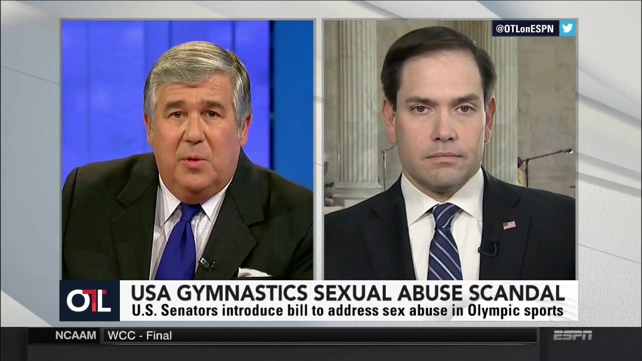 Rubio discusses the Protecting Young Victims from Sexual Abuse Act on ESPN