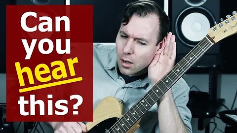 Important Ear Training Exercise for Guitarists (we need this!)