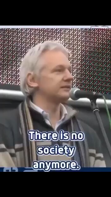 Julian Assange told us all. They arrested him, locked him up and denied him his freedom of speech