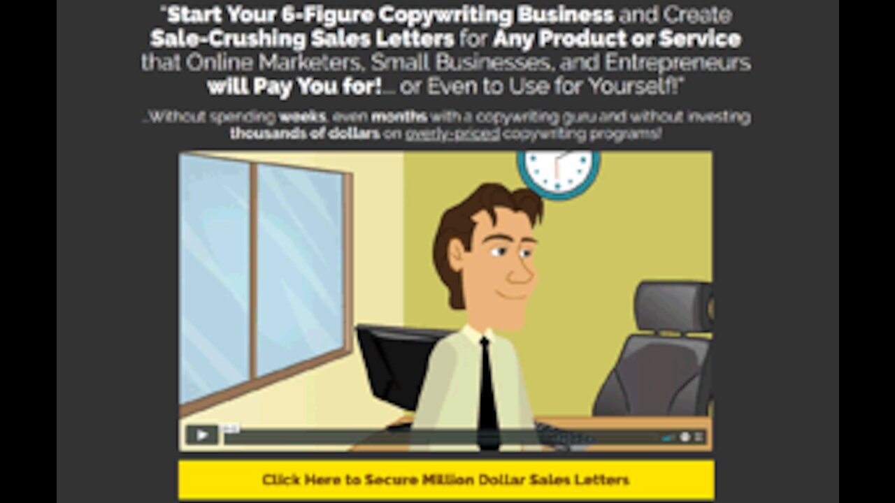 Million Dollar Salesletters - Start Your 6-Figure Copywriting Business