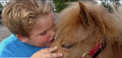 Mom uses pony therapy to help others