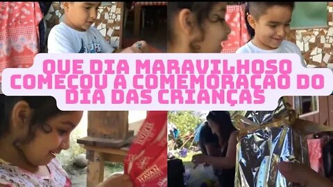 Feliz dia das crianças- Começou a comemoração - Vlog Rotina