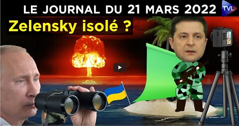 Russie - Ukraine Zelensky sur la touche - JT du 21 mars 2021