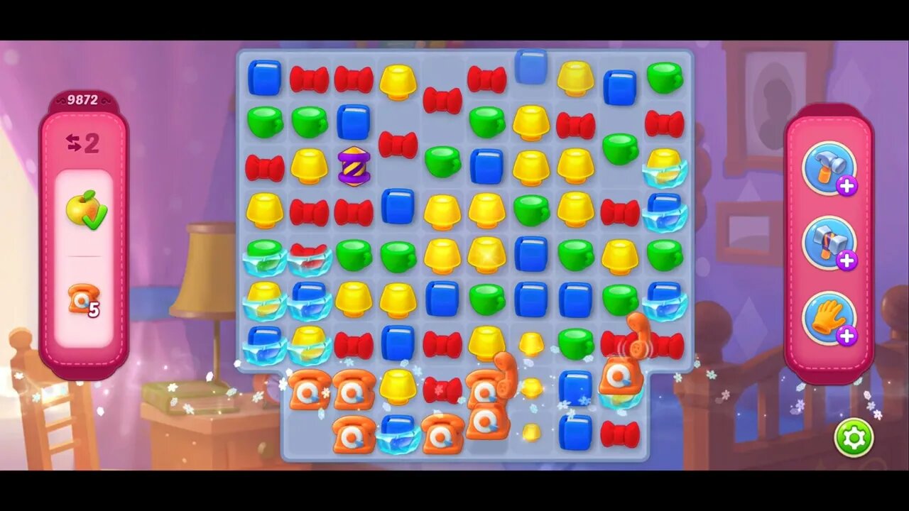 Playrix Homescapes Gameplay Walkthrough Level 9872