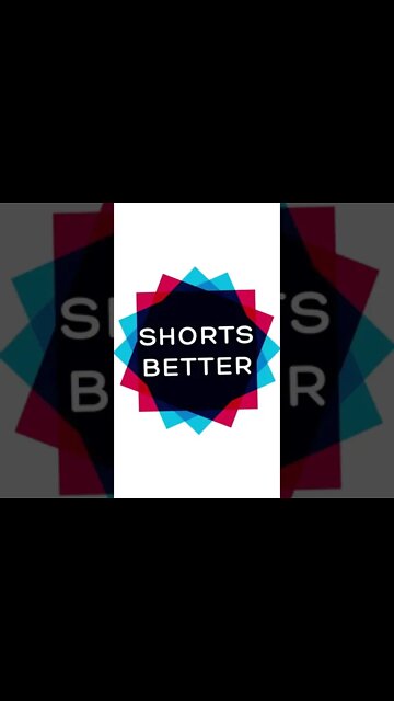 Shorts Shortsbetter Like Subscribe Comment Logo 3D Animation Effects colorful playful 3D renders