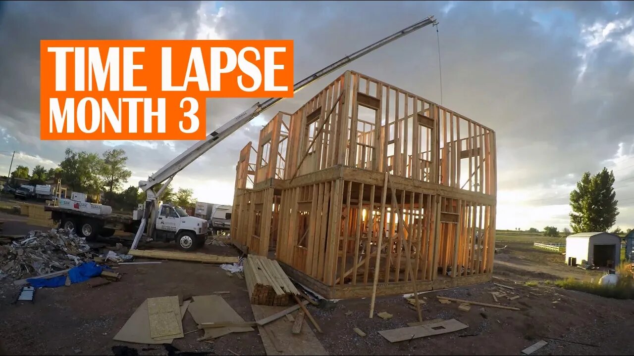 CONSTRUCTION TIME LAPSE | MONTH 3